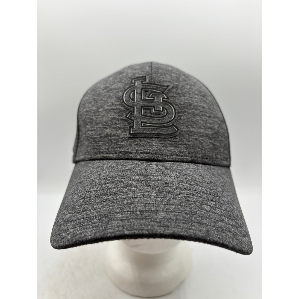 New Era 39THIRTY St Louis Cardinals Hat Gray Stretch Fit Small Medium MLB Cap